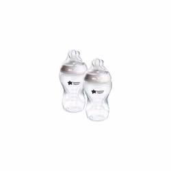 Tommee Tippee Natural Start Anti-Colic Baby Bottle, 340ml, 3+ months, Medium Flow Breast-Like Teat for a Natural Latch, Anti- ...