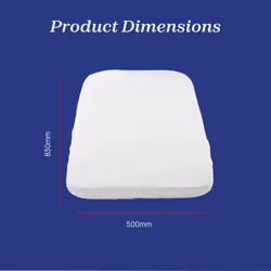 Chicco Next2Me Terry Mattress Protector, White | Protects & Covers Next2Me Mattress, Water Resistant, Machine Washable