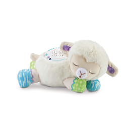 VTech Baby 3-in-1 Starry Skies Sheep Soother, Soft Toy for Babies with Night Light Projector, Nature Sounds, White Noise & Songs, Gift for Babies 0,