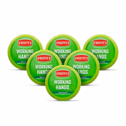 O'Keeffe's Working Hands, 96g Jar (6 Pack) - Hand Cream for Extremely Dry, Cracked Hands | Instantly Boosts Moisture Levels, ...