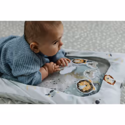 Nuby Animal Adventures Water Mat ? Sensory Toys | Interactive Play | Machine Washable Cover | Suitable from 6 Months Plus