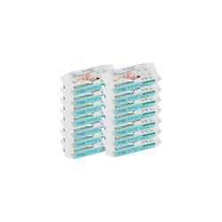 Bambo Nature Plastic-Free Wet Wipes (14x 50), Newborn Essentials, Eco-Labelled Baby Wipes, Gentle and Soft , Moisturising, Skin-Friendly,