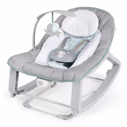 Ingenuity Keep Cozy 3-in-1 Grow with Me Vibrating Baby Bouncer, Seat & Infant to Toddler Rocker, Vibrations & Toy Bar, 0-30 M ...