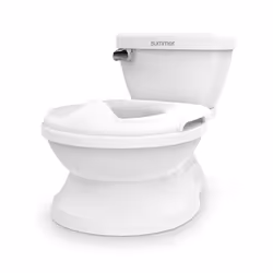 Summer by Ingenuity My Size Potty Pro in White, Infant Potty Training Toilet, Lifelike Flushing Sound, for Ages 18 Months, Up ...