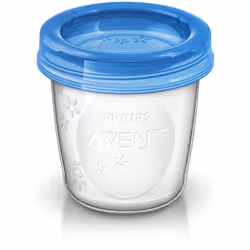 Philips Avent SCF618/10 Reusable Breast Milk Storage Cups - Pack of 10