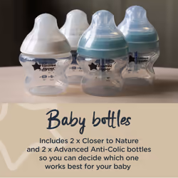 Tommee Tippee Ultimate Formula Feeding Kit, Electric Steam Steriliser, Newborn Baby Bottles and Perfect Prep Day and Night Machine, White