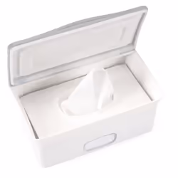 Ubbi Baby Nappy Wipes Dispenser | Baby Nappy Wipes Case, Baby Wipes Holder with Weighted Plate, Keeps Wipes Fresh and Non-Sli ...