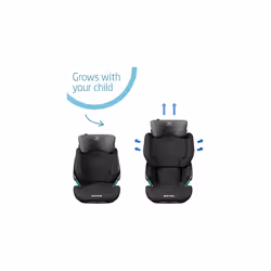 Maxi-Cosi Kore i-Size High Back Booster Seat, 3.5 - 12 years, 100 - 150 cm, ISOFIX Car Seat, Adjustable Height/Width, Side Protection System Plus,