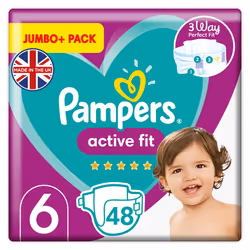 Pampers Active Fit, Size 6, 48 Count