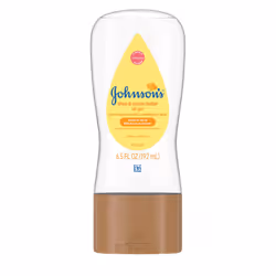 Johnson's Baby Oil Gel Enriched With Shea and Cocoa Butter, Great for Baby Massage, 6.5 fl. oz (Packaging May Vary)