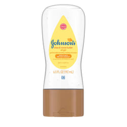 Johnson's Baby Oil Gel Enriched With Shea and Cocoa Butter, Great for Baby Massage, 6.5 fl. oz (Packaging May Vary)