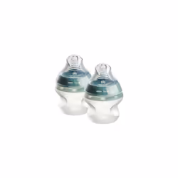 Tommee Tippee Baby Bottles, Natural Start Silicone Anti-Colic Baby Bottle with Slow Flow Breast-Like Teat, 150ml, 0+ Months, ...