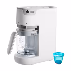 Tommee Tippee Quick-Cook Baby Food Maker, Blender and Steamer, Food Processor, For All Stages of Baby Weaning, 200g Capacity, ...