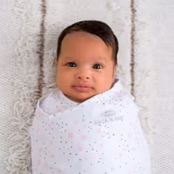 HALO Baby Sleeping Bag Swaddle | 1.5 TOG Sleepsack | 100% Cotton, Pink Moons Sleeping Sack for Newborn Babies | Easy Zip Access Nappy Change |