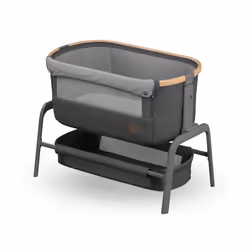Maxi-Cosi Iora Co-Sleeper Crib, Foldable Baby Bedside Crib, 0?6 Months, max 9 kg, 4 Incline & 5 Height Positions, Easy Slide, ...