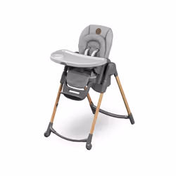 Maxi-Cosi Minla Evolutive Highchair, 0?14 Years, up to 60 kg, Baby High Chair, 9 Height Positions, 5 Recline Positions, 4 Tra ...