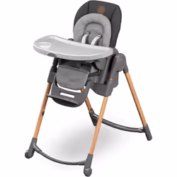 Maxi-Cosi Minla Evolutive Highchair, 0?14 Years, up to 60 kg, Baby High Chair, 9 Height Options, 5 Recline and 4 Tray Positio ...
