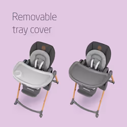 Maxi-Cosi Minla Evolutive Highchair, 0?14 Years, up to 60 kg, Baby High Chair, 9 Height Options, 5 Recline and 4 Tray Positions, Compact Fold,