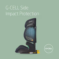 Maxi-Cosi RodiFix M i-Size, High Back Booster Seat, 3.5 - 12 years, 100 - 150cm, Kids Car Seat, G-CELL Side Impact Protection, Adjustable Height,