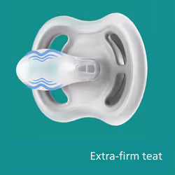 Philips Avent Ultra Air Soother - 2 x Light, Breathable Baby Soothers for Babies Aged 18 Months Plus, BPA-Free with Steriliser Carry Case (Model