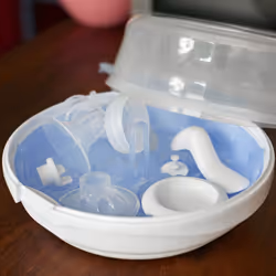 Philips Avent Microwave Steam Sterilizer for Baby Bottles, Pacifiers, Cups and More (model SCF281/02)