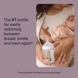 Tommee Tippee Closer to Nature Newborn Anti-Colic Baby Bottle Starter Kit, Breast-Like Teats for a Natural Latch, Anti-Colic Valve, Mixed Sizes,