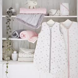 Silentnight Safe Nights Cot Bed Duvet Cover Set ? 100% Cotton Toddler Child Quilt Duvet Cover and Pillowcase Set ? Super Soft, Hypoallergenic and