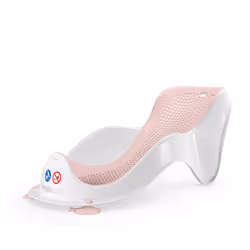 Angelcare Soft Touch Mini Bath Support- Pink - Newborn Bath Seat, Infant Bathing, Non-Slip, Easy Clean