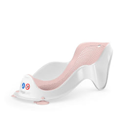 Angelcare Soft Touch Mini Bath Support- Pink - Newborn Bath Seat, Infant Bathing, Non-Slip, Easy Clean