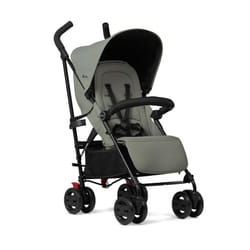 Silver Cross - Pop 2 Pushchair - Foldable Travel Stroller - Buggy - Adjustable/Lie Flat Seat - Newborn to 4 Years - Sage