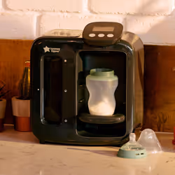 Tommee Tippee Perfect Prep Day & Night the Baby Bottle Maker Machine with Digital Display and Adjustable Volume, White
