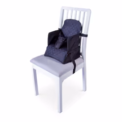 Red Kite Travel Booster Seat - Soft and Comfortable Foam Seat (Black)