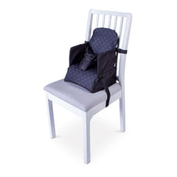 Red Kite Travel Booster Seat - Soft and Comfortable Foam Seat (Black)