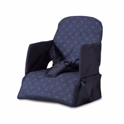 Red Kite Travel Booster Seat - Soft and Comfortable Foam Seat (Black)