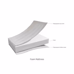 Obaby Foam Space Saver Cot Mattress - 100 x 50 cm, Medium