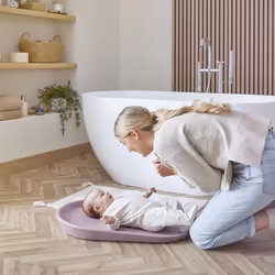 Shnuggle Squishy Baby Changing Mat | Soft and Warm Foam Material is Nicer for Babies | Perfect for Nappy/Diaper Changing Time | Anti-Slip Easy Clean