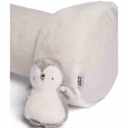 Mamas & Papas Tummy Time Roll, Interactive Soft Baby Pillow with Integrated Rattle, Wish Upon A Cloud