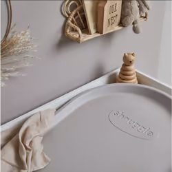 Shnuggle Squishy Baby Changing Mat | Soft and Warm Foam Material is Nicer for Babies | Perfect for Nappy/Diaper Changing Time | Anti-Slip Easy Clean