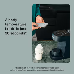 Tommee Tippee Perfect Prep Machine, Baby Bottle Formula Feed Maker with Antibacterial Water Filter, App Support, Day & Night Feed-Friendly Features,