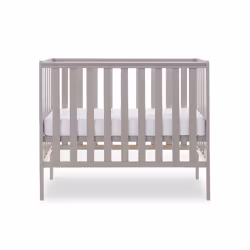 Obaby Bantam Space Saver Cot - Warm Grey