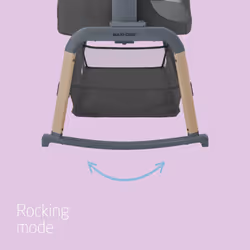 Maxi-Cosi Iora Air Co Sleeper Crib, All-Round Mesh Baby Bedside Crib, 0?6 Months (9 kg), Rocking Mode, 4 Incline & 5 Height Positions, Easy Slide,