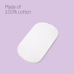Maxi-Cosi Iora Baby Bed Sheets, Baby Cot Bedding, Bedside Crib Fitted Sheets for Maxi-Cosi Iora, Iora Air and Tori, Set of 2 Bedside Crib Sheets,