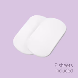 Maxi-Cosi Iora Baby Bed Sheets, Baby Cot Bedding, Bedside Crib Fitted Sheets for Maxi-Cosi Iora, Iora Air and Tori, Set of 2 Bedside Crib Sheets,