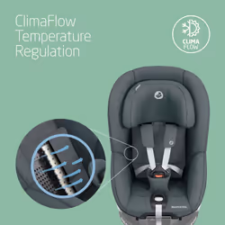 Maxi-Cosi Pearl 360 i-Size, Baby Car Seat, 3 months-4 years (61-105 cm), 360 Car Seat swivel, One-Hand Rotation, ClimaFlow, Easy-In Harness, G-CELL