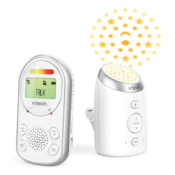 VTech AM706-1W Baby Monitor with Long Range, up to 1,000ft, Audio Baby Monitor with Clear Sound, 2-Way Audio Talk, Baby Monitor with Vibrating Sound