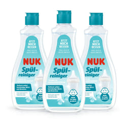 NUK Baby Bottle Cleanser | 500 ml | Ideal for Cleaning Baby Bottles, Teats & Accessories | Fragrance Free Cleaner | pH Neutral | 100% Recyclable