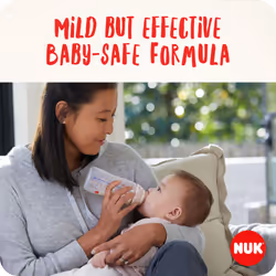 NUK Baby Bottle Cleanser | 500 ml | Ideal for Cleaning Baby Bottles, Teats & Accessories | Fragrance Free Cleaner | pH Neutral | 100% Recyclable