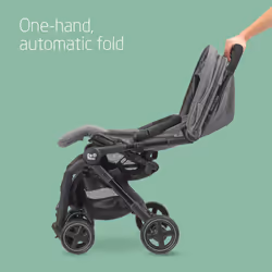 Maxi-Cosi Lara2 Pushchair, 0-4 Years, 0-22 kg, Baby Stroller, Lightweight & Compact Stroller, 3 Recline Positions, Lie-Flat position, Automatic Fold,