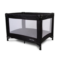 Red Kite Black Sleep Tight Travel Cot