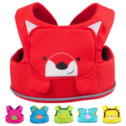 Trunki ToddlePak - Fuss Free Baby Walking Reins And Toddler Safety Harness ? Felix Fox (Red)